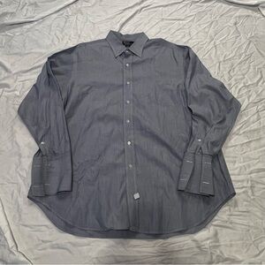 Polo Ralph Lauren Purple Label Mens 17.5x34 French Cuff Sea Island Cotton